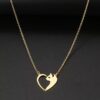 Heart Cat Pendant Necklace™ – Cute and Charming Jewelry for Cat Lovers