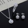 Luxury Zircon Jewelry Set™ for Women – Elegant Necklace, Earrings & More