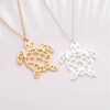 Trendy Hollow Turtle Pendant Necklace™ – Unique Personality Jewelry for Women & Girls