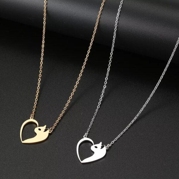 Heart Cat Pendant Necklace™ – Cute and Charming Jewelry for Cat Lovers