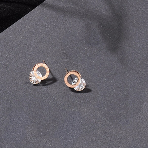 Simple and Compact Titanium Steel Earrings™ – Minimalist Durable Jewelry