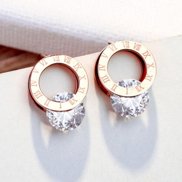 Simple and Compact Titanium Steel Earrings™ – Minimalist Durable Jewelry