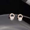 Simple and Compact Titanium Steel Earrings™ – Minimalist Durable Jewelry