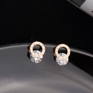 Simple and Compact Titanium Steel Earrings™ – Minimalist Durable Jewelry