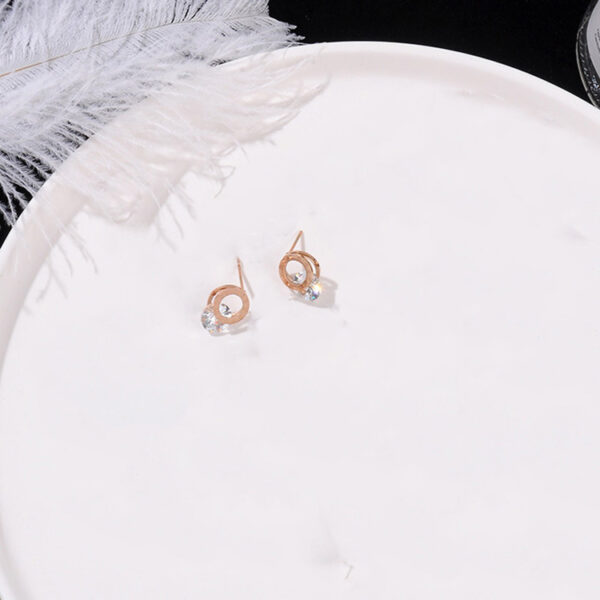 Simple and Compact Titanium Steel Earrings™ – Minimalist Durable Jewelry