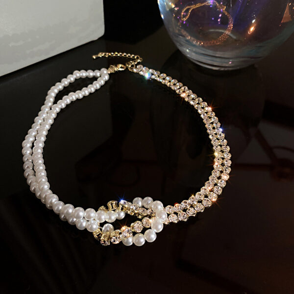 Short Rhinestone Statement Necklace™ – Elegant Sparkle Jewelry for Women