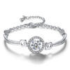 Korean Style Zircon Fashion Bracelets™ – Elegant Gift for Women & Girlfriends