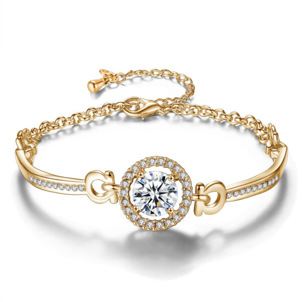 Korean Style Zircon Fashion Bracelets™ – Elegant Gift for Women & Girlfriends