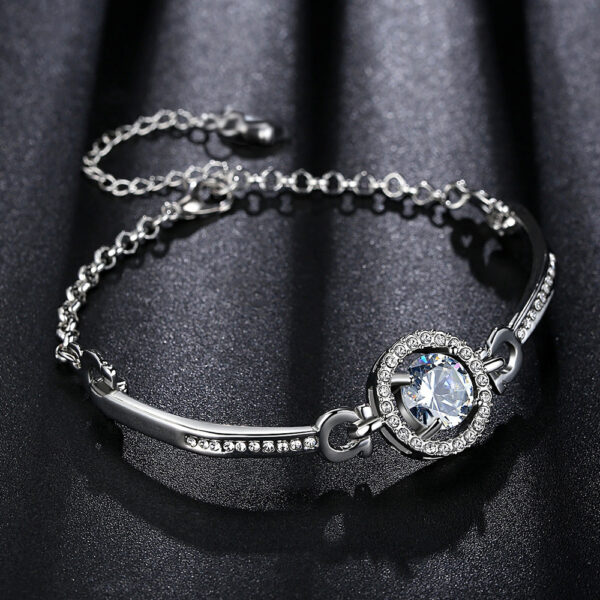 Korean Style Zircon Fashion Bracelets™ – Elegant Gift for Women & Girlfriends