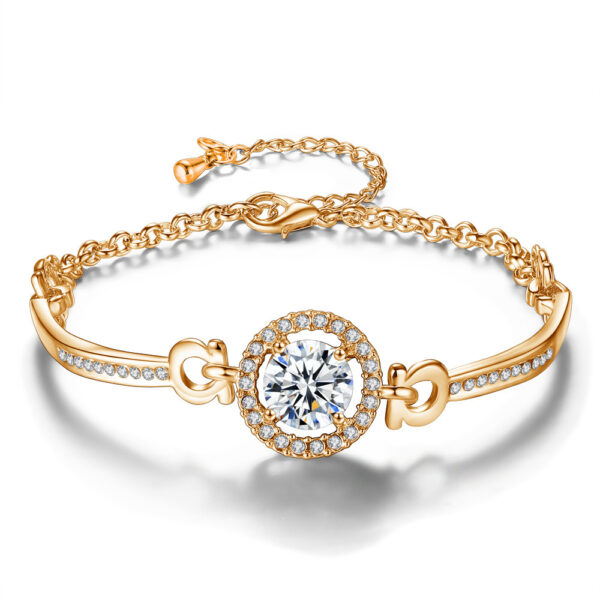 Korean Style Zircon Fashion Bracelets™ – Elegant Gift for Women & Girlfriends