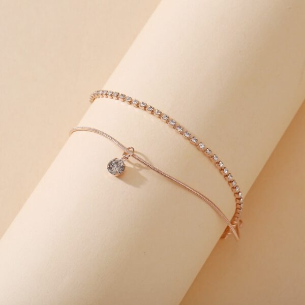 LETAPI Bohemian Beads Anklets™ – Boho Cubic Zirconia Ankle Bracelet for Women