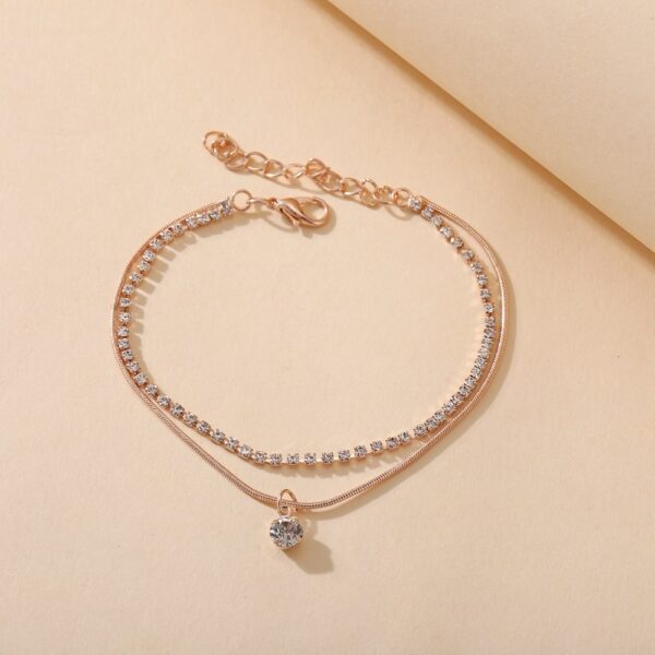 LETAPI Bohemian Beads Anklets™ – Boho Cubic Zirconia Ankle Bracelet for Women