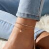 LETAPI Bohemian Beads Anklets™ – Boho Cubic Zirconia Ankle Bracelet for Women