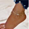 LETAPI Bohemian Beads Anklets™ – Boho Cubic Zirconia Ankle Bracelet for Women