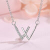 Stainless Steel W Pendant Necklace™ – Stylish Initial Jewelry for Men & Women