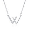 Stainless Steel W Pendant Necklace™ – Stylish Initial Jewelry for Men & Women