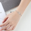 Silver Wedding Bracelet™ – Elegant Adjustable Bracelet for Women