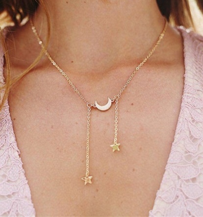 Crystal Star & Evil Eye Necklace™ – Protective and Stylish Jewelry for Women