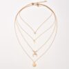 Multi-layer Moon Pendant Necklaces™ – Bohemian Elegant Wafer Necklaces for Women