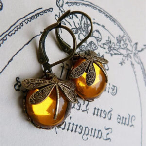 27135ed3-e00b-48c8-b0fb-d585a4d857d2.jpg Boho Dragonfly Drop Earrings – Vintage Blue Moonstone Pendant for Women, Ethnic Wedding Charm Jewelry