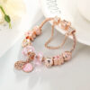Fashion Love Geometric Rose Gold Bracelet™ – Stylish Women’s Jewelry with Modern Elegance
