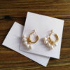 Pearl Tassel Simple Earrings™ – Elegant Minimalist Jewelry