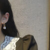 Pearl Tassel Simple Earrings™ – Elegant Minimalist Jewelry