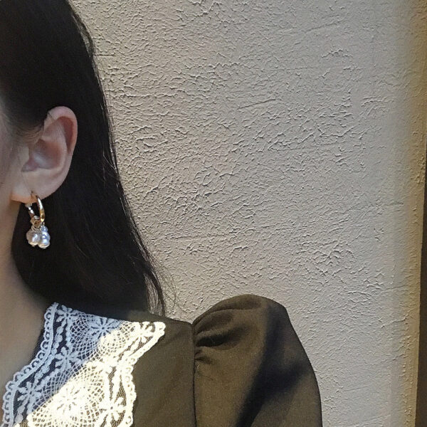 Pearl Tassel Simple Earrings™ – Elegant Minimalist Jewelry