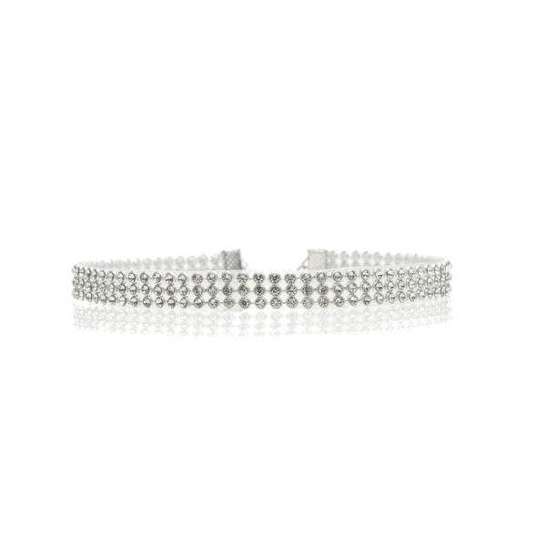 Fashion Women Full Crystal Rhinestone Choker Necklace™ – Sparkling Wedding Jewelry