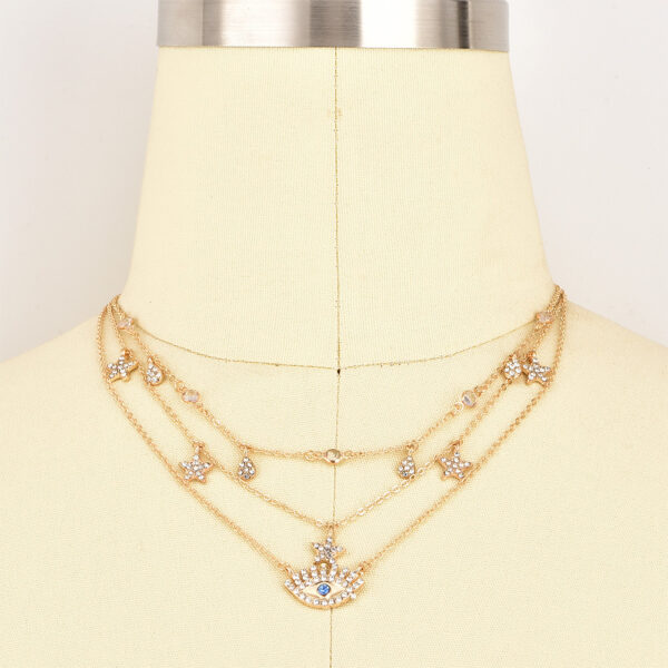 Crystal Star & Evil Eye Necklace™ – Protective and Stylish Jewelry for Women
