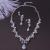 39dfc2f8-2753-4027-be09-e2ee3b12c785.jpg Bridal Rhinestone Zircon Earring Necklace
