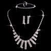 Women’s Rhinestone Jewelry Set™ – 4pcs Elegant Sparkling Accessories
