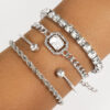 Women’s Luxury Bracelet Stack™ – Elegant Layered Jewelry Set