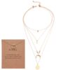Multi-layer Moon Pendant Necklaces™ – Bohemian Elegant Wafer Necklaces for Women