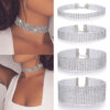 Fashion Women Full Crystal Rhinestone Choker Necklace™ – Sparkling Wedding Jewelry