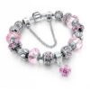 Crystal Beads Charm Bracelet™ – Elegant Snake Chain Bangle for Women’s Jewelry