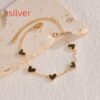 566d90d4-b9ea-4eca-ae00-0ff18c669799.jpg Ins Love Bracelet  Stainless Steel Dripping Heart Bracelet Fashion Valentine's Day Jewelry Gift