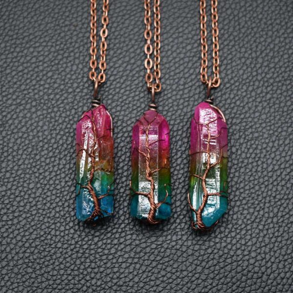 5e337fb8-d12e-4622-915a-96a20aedaafd.jpg Hot Selling Stone Crystal Pillar Tree Of Life Pendant Ins Fashion Necklace