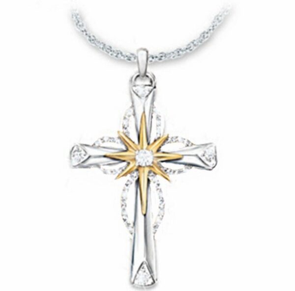 609f4c68-3a81-4343-afcf-c6b0466e842c.jpg Octagonal Star Cross Alloy Pendant