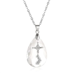 7009f6db-f74c-4b3b-853c-6a5a60a31cef.jpg Simple Temperament Wild Drop Pendant Necklace
