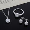 Luxury Zircon Jewelry Set™ for Women – Elegant Necklace, Earrings & More