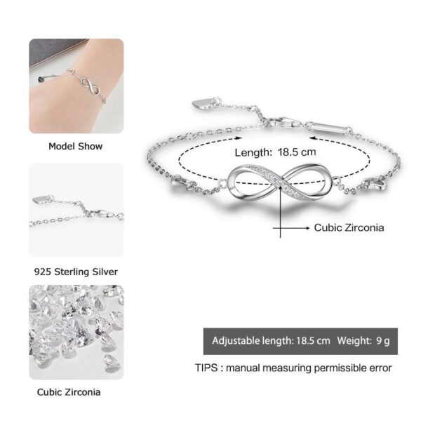 Silver Wedding Bracelet™ – Elegant Adjustable Bracelet for Women
