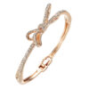Diamond Bow Rose Gold Bracelet™ – Elegant Alloy Bracelet for Women