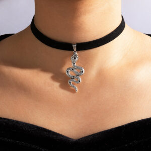 7f98aa98-1a2f-4e83-b438-93d0e9940820.jpg Chokers Witchy Gothic Grunge Collar Velvet Necklace Dark Jewelry For Gift