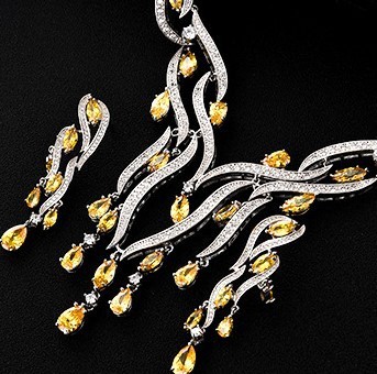 New Crystal Zircon Jewelry Set™