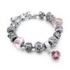 Crystal Beads Charm Bracelet™ – Elegant Snake Chain Bangle for Women’s Jewelry