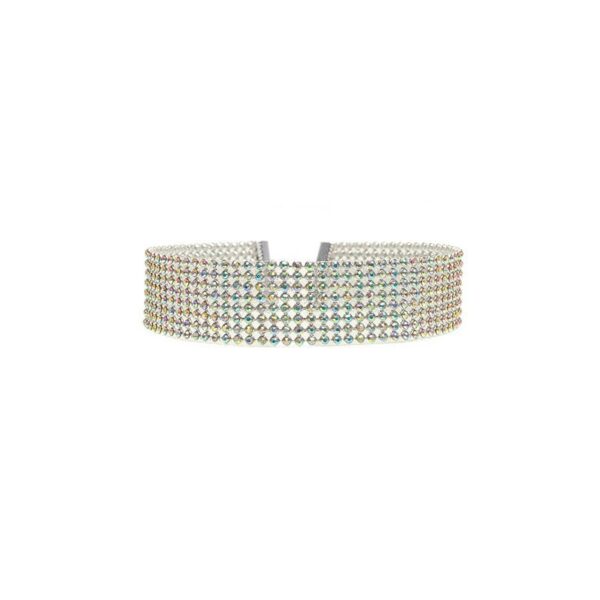 Fashion Women Full Crystal Rhinestone Choker Necklace™ – Sparkling Wedding Jewelry