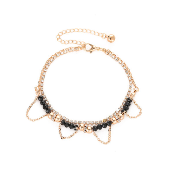 Ethnic Style Beaded Tassel Bracelet™ – Boho Diamond-Inspired Jewelry for Women