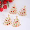Christmas Earrings With Christmas Tree Colorful Zircon™ – Festive Party Jewelry for Women