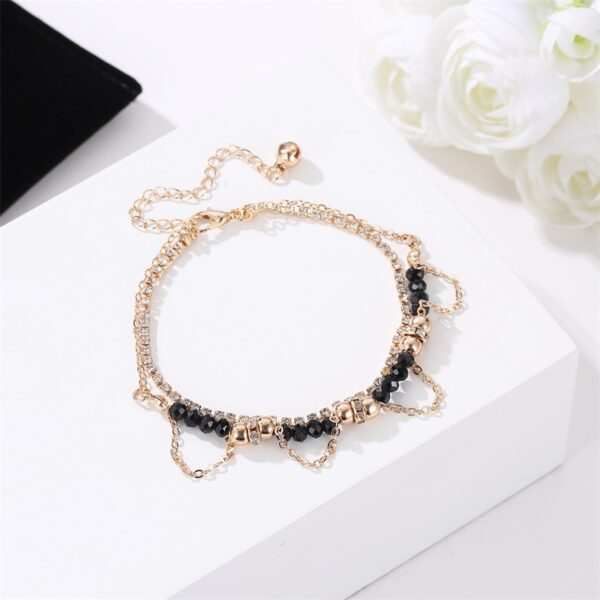 Ethnic Style Beaded Tassel Bracelet™ – Boho Diamond-Inspired Jewelry for Women